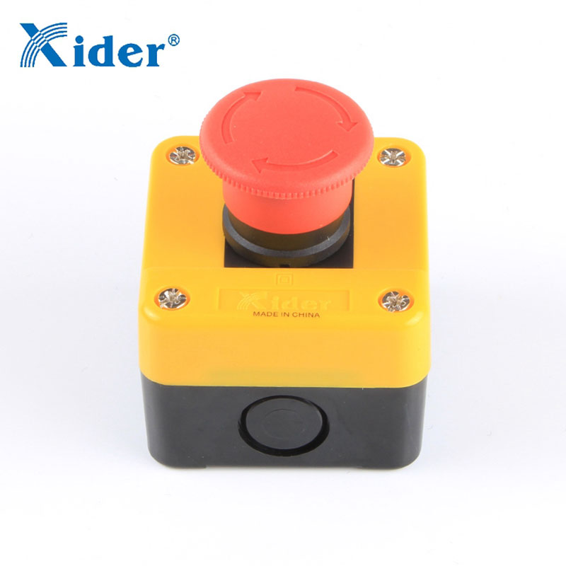 Working principle of emergency stop push button switch