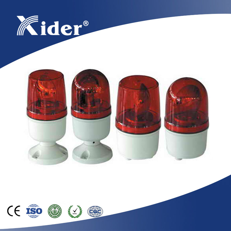 Flicker LED warning lights for motorcycles