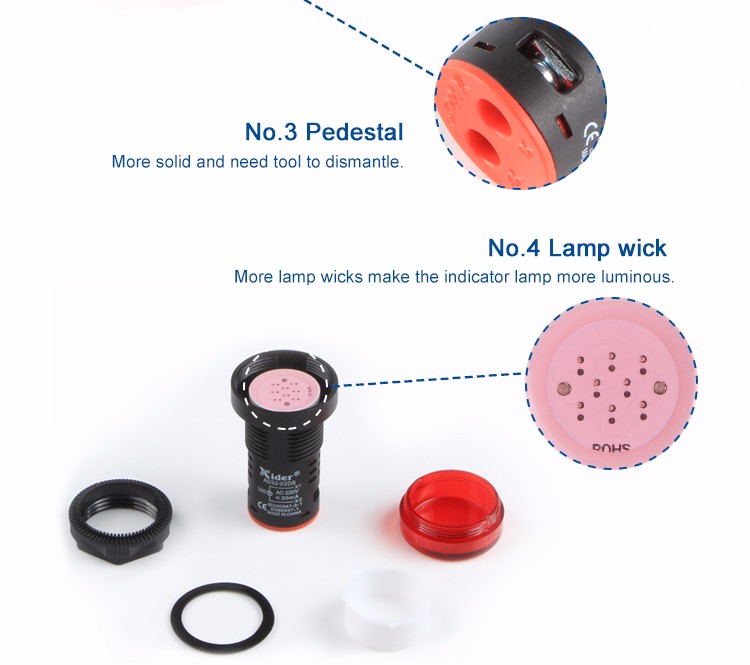 AD22-22DS LED Signal light