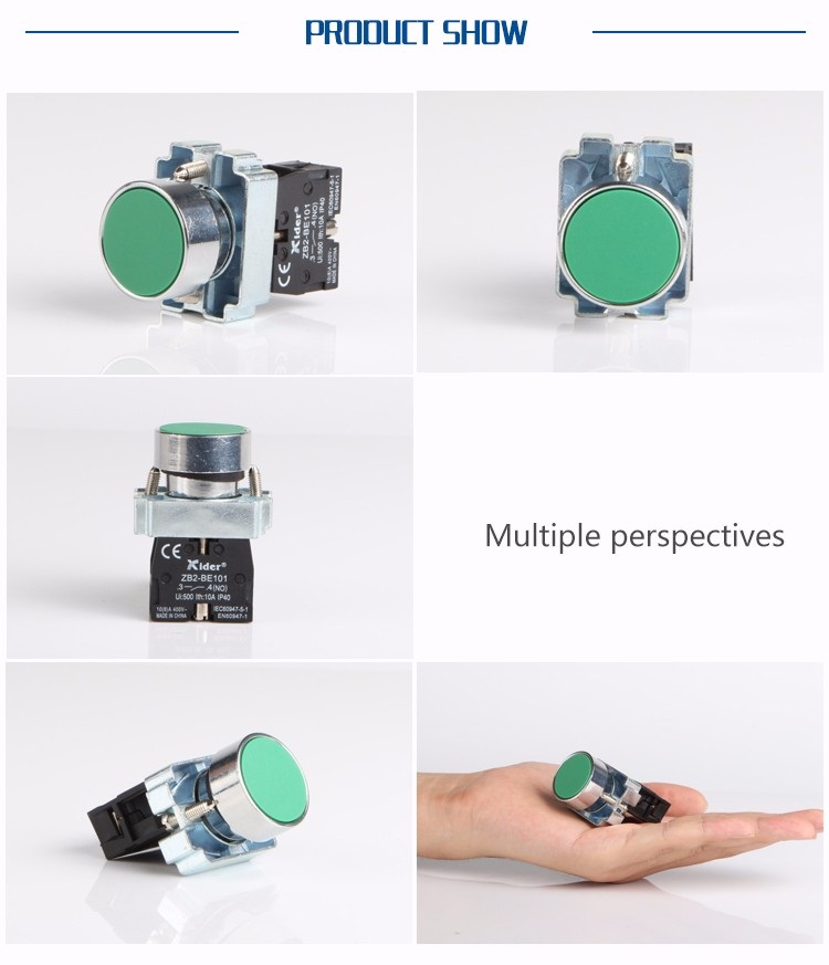 DB2-BA31 1NO or 1NC Push Button Switch